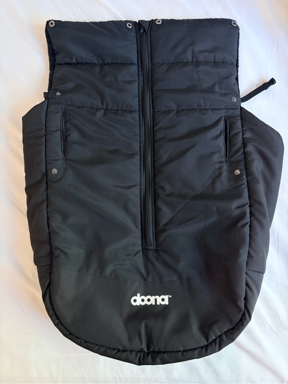 Doona Carseat Stroller Winter Cover Black Baby Winter Essentials